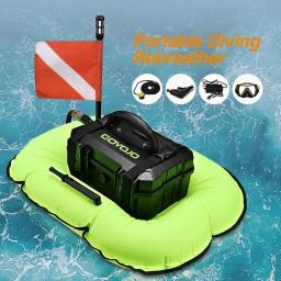 Equipamento portátil do mergulho autônomo, máquina subaquática do Rebreather, tanque profundo do cilindro para a pesca do oxigênio - Image 2