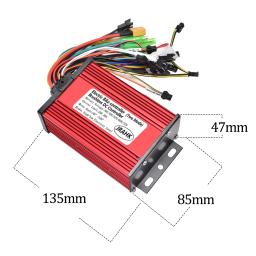 Kit Controlador de Bicicleta Elétrica JRAHK, Scooter, Motor, 60V, 1000W, 72V, 600W, 36V, 500W, 48V, 26A - Image 6