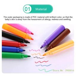 Lápis de cor Kits para crianças, Desenho portátil e conjunto de pintura, Arte e Artesanato Suprimentos, Arte para colorir, 168pcs - Image 3