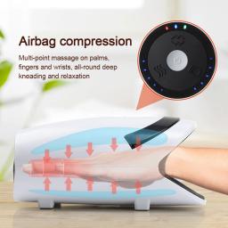 Recarregável mão massageador com compressão quente, vibração máquina, artrite e túnel do carpo, 5 níveis de aquecimento - Image 2