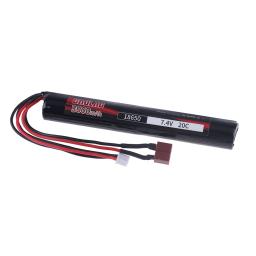 Lipo bateria para pistola de água, 3000mah, 2s, 7.4v, 18650 para akku mini airsoft arma, peças de bateria, tamiya sm conector para pistola de ar - Image 4