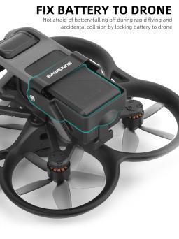 Fivela de bateria para Avata Drone, Anti-Loose Fixer Holder, Dobrável Bateria Safety Protection Cover, DJI Avata Acessórios - Image 3