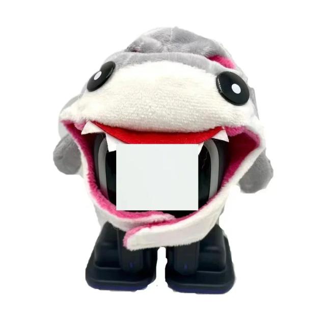 Emo robô inteligente brinquedos para animais de estimação emo acompanhando máquina de voz ai quebra-cabeça ação eletrônica desktop eletrônico animal de estimação crianças presentes brinquedos