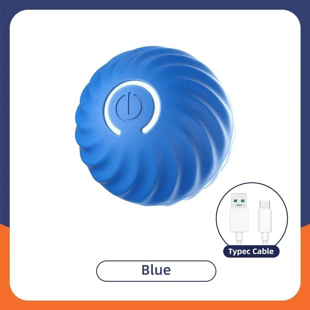 Brinquedo inteligente para cachorro, Brinquedo eletrônico interativo, Bola em movimento USB, Bola saltitante automática, Presente de aniversário Produto de gato - Image 1