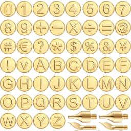 Caneta de ferramentas de madeira com kit de pontas ardentes, caneta pirográfica, ferro de solda estêncil para madeira, 26 letras inglesas - Image 3