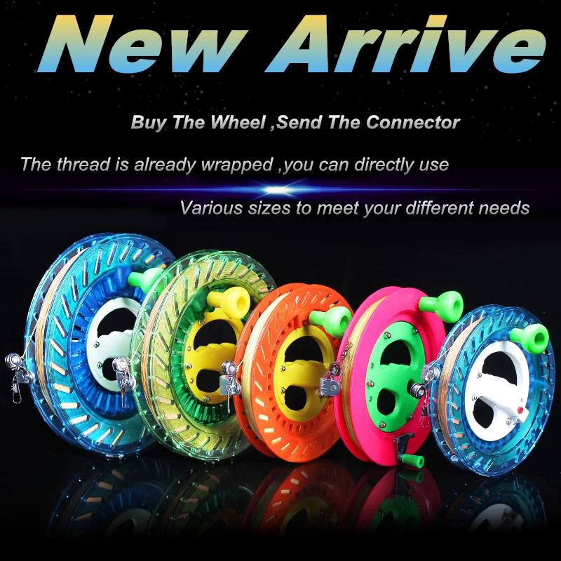 ABS Kite Reel e Wheel Toys para Crianças e Adultos, Vários Kite, Ferramentas de Tração Voadora, Eagle, Delta, Software, Nova Chegada - Image 1