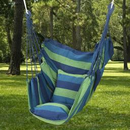 Folding Anti-Rollover Hammock Cadeira, lona antiderrapante, cadeira de balanço ao ar livre do lazer, sem travesseiro ou almofada, 1pc - Image 4