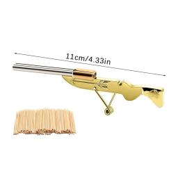 Mini Toothpick Gun Guntoy, Engraçado Caça Tiro Brinquedos, Arma De Descompressão Ao Ar Livre, Guntoys Presentes - Image 6
