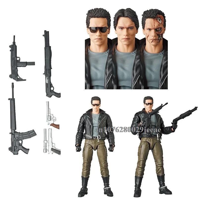18cm MAFEX 176 199 Mafex The Terminator 2 Judgment Day T-800 6-Polegada Action Figure Coleção Modelo Brinquedo Presente de Aniversário Para Amigos - Image 1