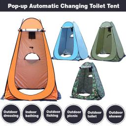 Barraca impermeável ao ar livre portátil do chuveiro, vestiatório, abrigo para acampar, caminhadas, pesca, banheiro da praia - Image 4