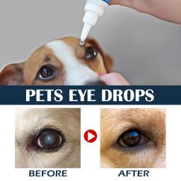 Yegbong-colírio para gatos e cães, para remover manchas lacrimais, aliviar a coceira nos olhos, limpeza suave e brilho colírio - Image 3