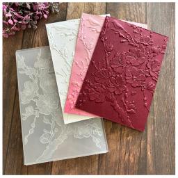 3D Embossing Pasta Scrapbooking Ferramentas, morre Materiais, DIY Artesanato Suprimentos, Álbum de fotos, Decoração Álbum, cartão de fundo, 2 Pcs/Set - Image 4