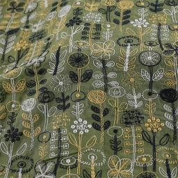 O algodão e o linho bordaram a tela, tela decorativa para o vestido feito à mão, saco, diy, diy - Image 2