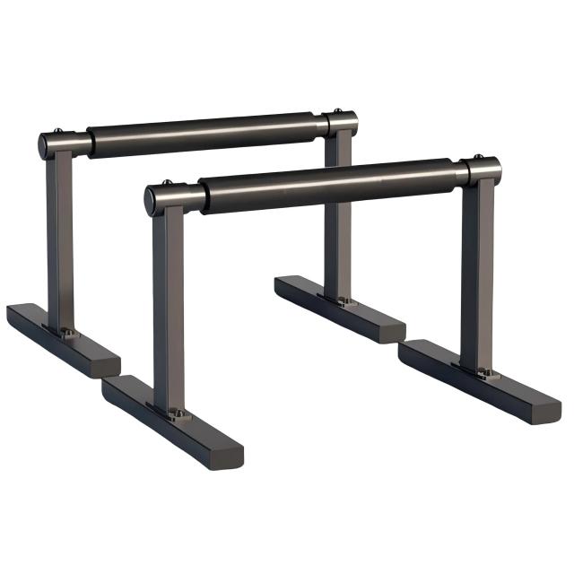 Barras Paralelas de Aço para Push-Ups e Dips - Equipamento Ideal para Treinamento de Força e Pull-Ups