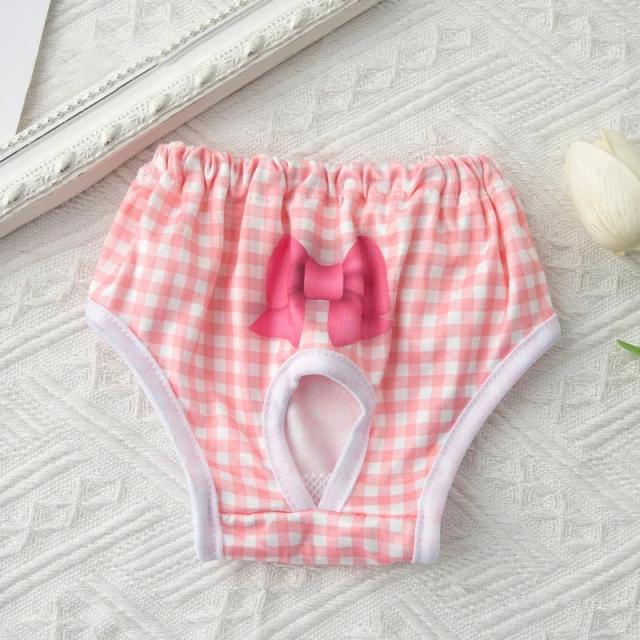 Calças Fisiológicas Laváveis para Cães: Roupa Interior Menstrual para Pequenos e Médios, Ideal para Chihuahua e Fraldas Curtas