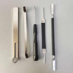1pc kit de reparo saxofone aço inoxidável profissional conjunto reparo saxofone para flauta clarinete reparação nivelamento ferramentas luthier - Image 5
