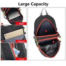 Mochila de escalada ao ar livre para homens, sacolas esportivas de trekking, mochilas unissex de montanhismo para homens, 40L - Image 5