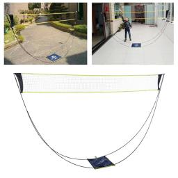 Rede de tênis dobrável portátil, badminton e voleibol com rack, 10x5 pés - Image 5