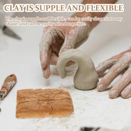 Argila de Modelagem de Polímero Seco ao Ar, Lodo Educacional Criativo Suave, Brinquedos DIY para Crianças, Artesanato de Cerâmica, Presente Sem Queimadura - Image 2