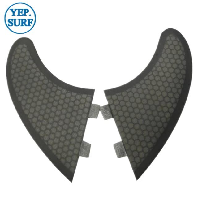 UPSURF GX + TB Prancha de Surf com Abas Duplas Quilha de Favo de Mel 2/4 unidades