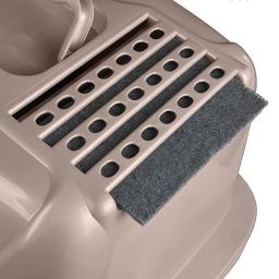 4pcs gato caixa de areia filtros de carvão substituição carbono odor filtros 6 Polegada x 6.5 Polegada encapuçado gato caixas de areia e panelas - Image 3