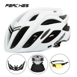 Capacete de bicicleta ajustável para homens e mulheres, chapéu de segurança, almofada macia, acessórios esportivos de ciclismo, bicicleta MTB - Image 2