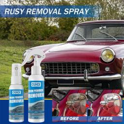 Spray Removedor De Ferrugem De Carro, Limpador De Tintas De Metal, Limpeza De Pó De Ferro De Manutenção De Carro, 100ml - Image 3