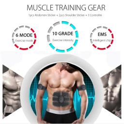 Ems estimulador muscular trainer aptidão inteligente treinamento abdominal corpo elétrico perda de peso emagrecimento dispositivo - Image 2