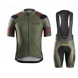 Respirável Ciclismo Jersey Set, MTB bicicleta Vestuário, Mountain Bike Desgaste, Verão - Image 1