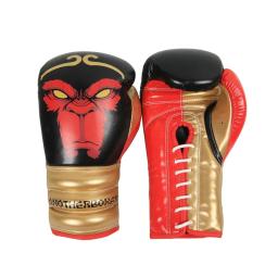 Luva de boxe profissional de alta qualidade pu tether sanda luta mma treinamento luva muay thai equipamento de treinamento de boxe - Image 1