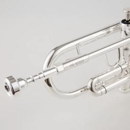 Feito no japão qualidade xeno9335 trompete b plana banhado a prata profissional trompete instrumentos musicais com caso frete grátis - Image 4