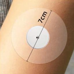 ​ Freestyle libre adesivo-portátil sensor remendo esporte elástico à prova dwaterproof água 10 pçs conjunto respirável fixic hipoalergênico novo - Image 4