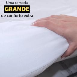 Pillow Top Manta Premium Queen Ultra Macio de Fibra Siliconada Antialérgico BF Colchões - Image 3