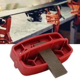 1 pçs kit de afinação chanfrada borda snowboard apontador de borda de esqui, aparador ferramenta de reparo ferramenta de afiação de skate ferramenta de ângulo de esqui lateral - Image 5