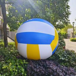 78.74 Polegada balão inflável, grande vôlei pvc, bola de praia jardim de infância ao ar livre brinquedos de bola de praia, adereços de festa em casa novo, feliz - Image 1