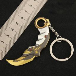 Elegante borboleta Cosplay faca, Cosplay de Valorant Yoru, CSGO herói armas, Smite Knife campeões, Karambit, modelo de espada estrangeira, 2021 - Image 4