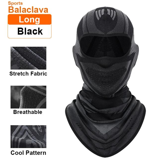 Boné Térmico para Ciclismo e Esportes: Máscara Facial e Balaclava à Prova de Vento para Motocicleta, Esqui, Pesca e Corrida
