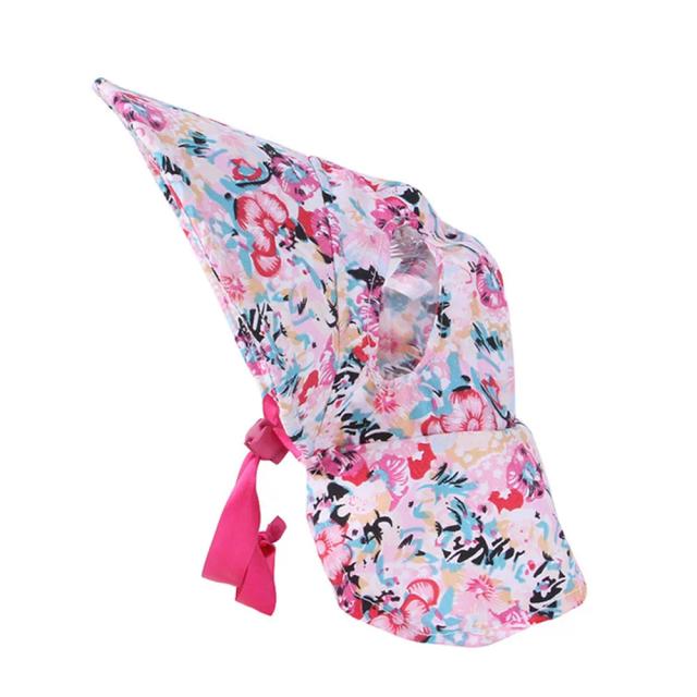Chapéu Floral Ajustável para Cães com Proteção Solar e Orelhas - Ideal para o Verão e Atividades ao Ar Livre