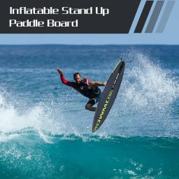 Prancha inflável de pé para jovens adultos, remo antiderrapante, beira-mar, praia, esqui aquático, esportes, prancha de surf - Image 6