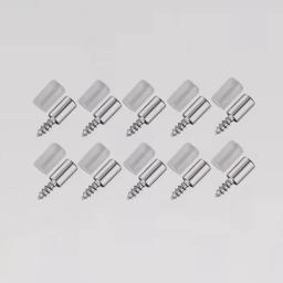 Yiqianyuan M4.5x25mm Parafusos auto-roscantes para armário, guarda-roupa, rack de armazenamento, parafuso de septo, suporte fixo com mangas de borracha - Image 2