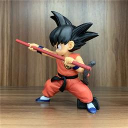 Naa anime dragon ball z son goku criança cenas clássicas figura de ação pvc dbz goku batalha piccolo vegeta mestre roshi modelo brinquedo 12cm - Image 3