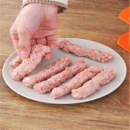 Uma imprensa para fazer carne e salsicha, cozinha gadget, cachorro-quente, hambúrguer, carne, massas, ferramentas artesanais - Image 5