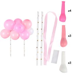 Látex Balão Decorações Do Bolo, Lantejoulas De Metal, Balões De Confete, Crianças Festa De Aniversário Decoração Do Bolo, Casamento, Decoração Do Chuveiro Do Bebê, 5 ", 10 Pcs - Image 6