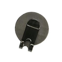1/5 pçs preto durável liga de zinco magnético chapéu de golfe clipe com bolas marcador titular golfe colocando acessórios verdes 25mm - Image 3