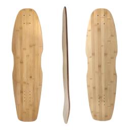 Professional Longboard Deck Skate, Surfskate Acessórios, Bambu Maple, Skate, 33x9Inch - Image 1