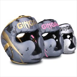 Capacete de Boxe Absorção de Choque Completo para Adultos e Crianças, Equipamento de Proteção, Capacete De Boxe, MMA, Sanda, Muay Thai, Taekwondo, Chapelaria De Treinamento - Image 3