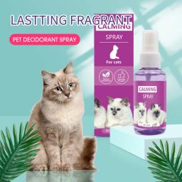 Spray Calmante Anti-Stress Feromônio para Gatos, Fadiga Emocional, 60ml - Image 1