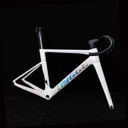 Estrutura aerodinâmica de carbono moldada EPS HYGGE MODELO S CARBON FRAME, equipada com guiador aerodinâmico AERONE recém-ligado - Image 3