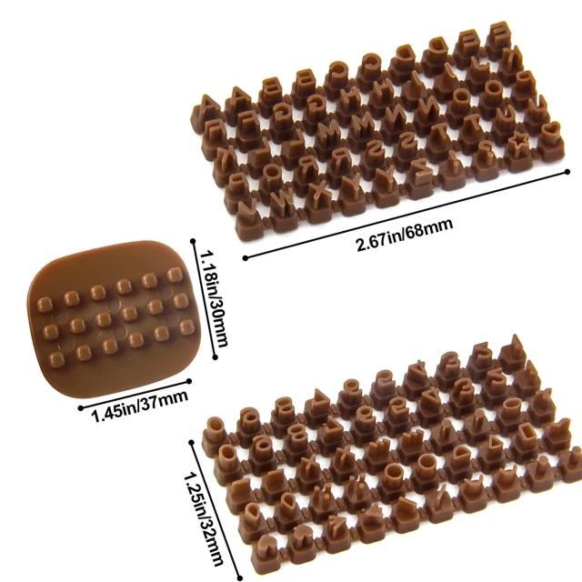 Ferramentas de Estampagem Alfanumérica para Cerâmica e Argila: Moldes Cortadores de Brincos Franceses para DIY