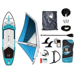 Placa inflável do remo para a surf, com vela, venda por atacado - Image 1